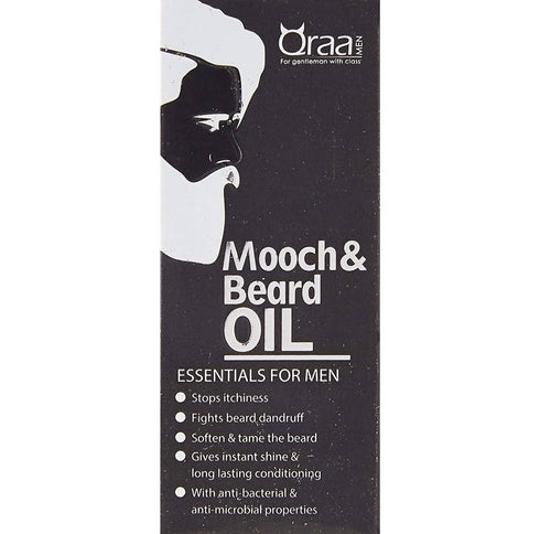 Qraa Men Mooch And Beard Oil