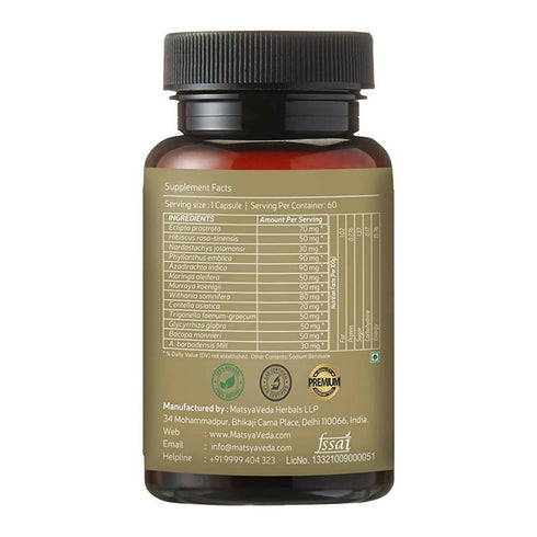 Matsya Veda Hair XL Capsules