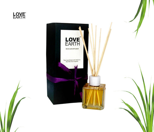 Love Earth Reed Diffuser Lemongrass