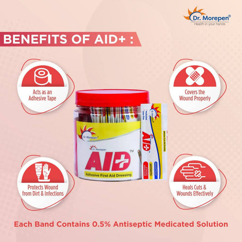 Dr. Morepen AID Band-Aid Adhesive
