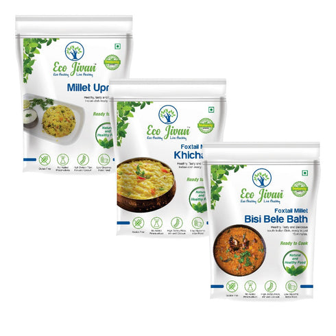 Instant Millet South Indian Foods Combo
