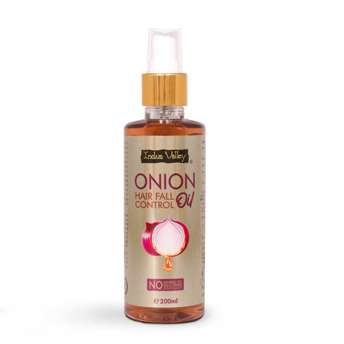 Indus Valley Organic Onion Hair Fall Control Oil 200ml