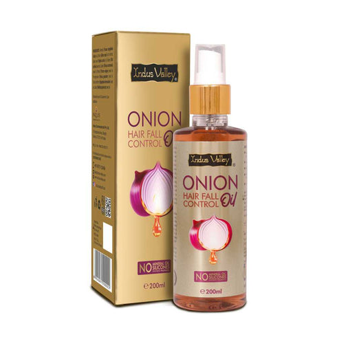 Indus Valley Organic Onion Hair Fall Control Oil 200ml