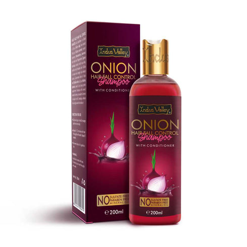 Indus Valleys Onion Hair Fall Control Shampoo with Conditioner 200ml