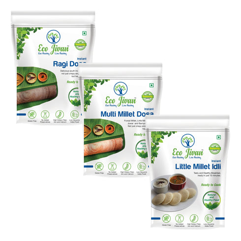 Instant Millet Breakfast Combo