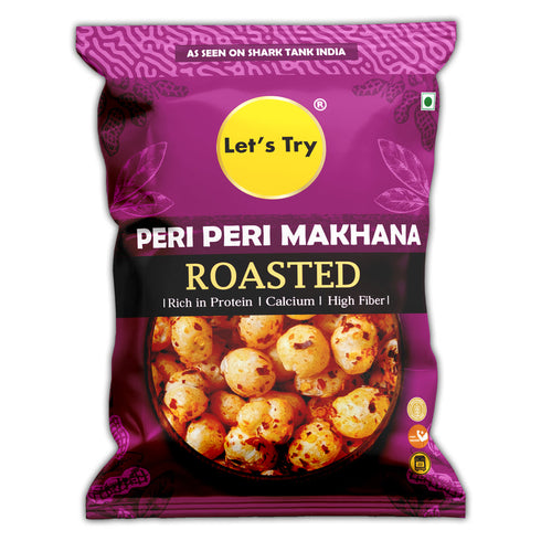 Let's Try Peri Peri Makhana 90g