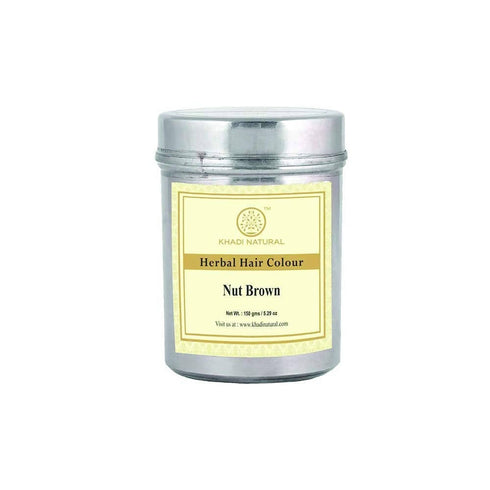 Khadi Natural Nut Brown Henna Herbal Hair Color 150g