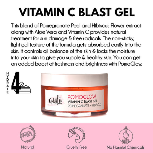 Auli Pomoglow Vitamin C Blastgel 50g