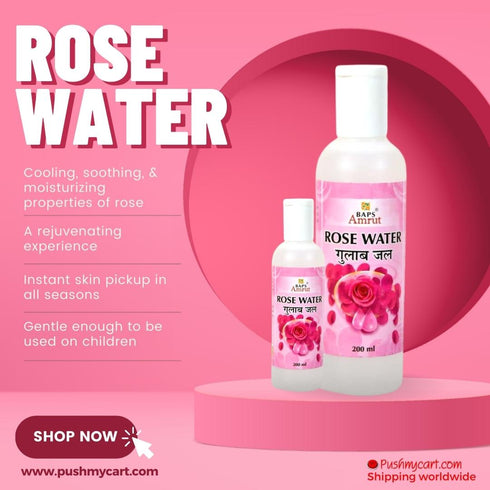 Baps Amrut Rose Water 200ml