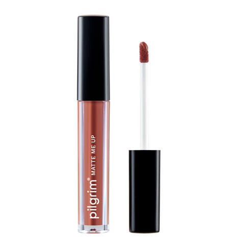 Pilgrim Matte Me Up Liquid Lipstick - Nude Obsessed