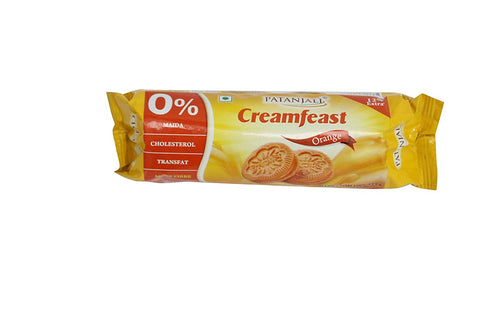 Patanjali Creamfeast Milk Orange Biscuit 41 gm