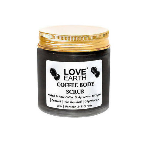 Love Earth Naked and Raw Coffee Body Scrub