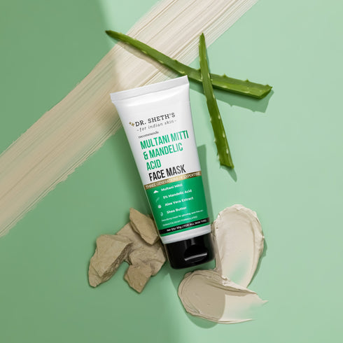 Dr. Sheth's Multani Mitti and Mandelic Acid Face Mask 50g