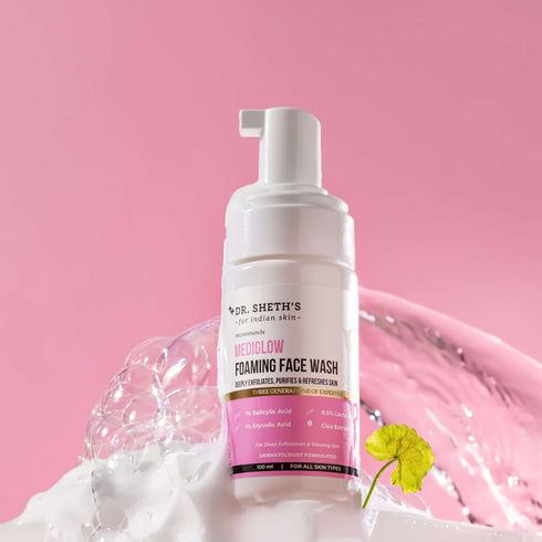 Dr. Sheth's Mediglow Foaming Face Wash 100ml