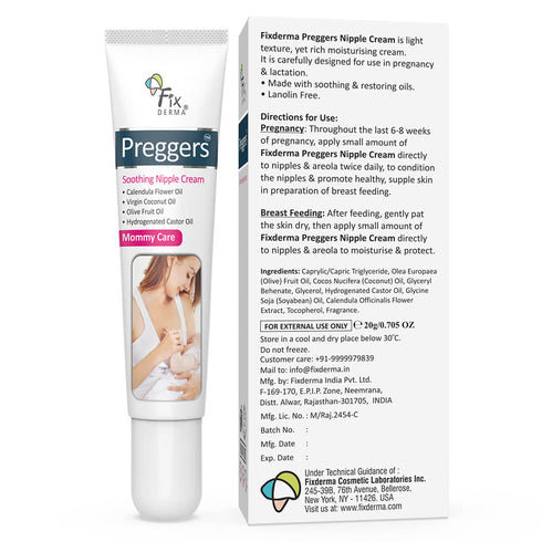 Fixderma Skincare Preggers Soothing Nipple Cream