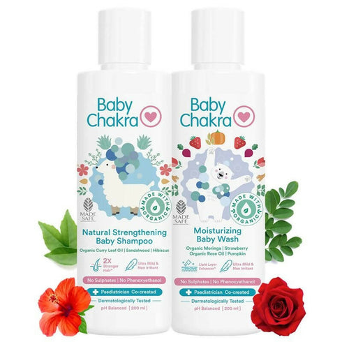 BabyChakra Baby Wash & Baby Shampoo Combo