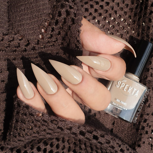 Spekta Gel Shine Nail Polish 08 Snatched Nude Brown