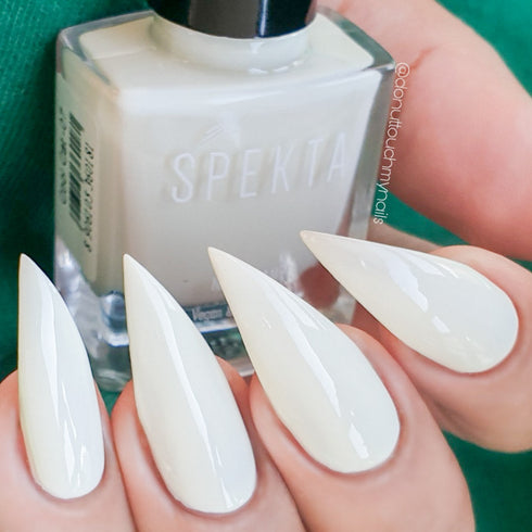 Spekta Gel Shine Nail Polish 07 Cool Cat Off White