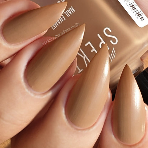 Spekta Matte Nail Polish 19 Street Smart Nude Brown