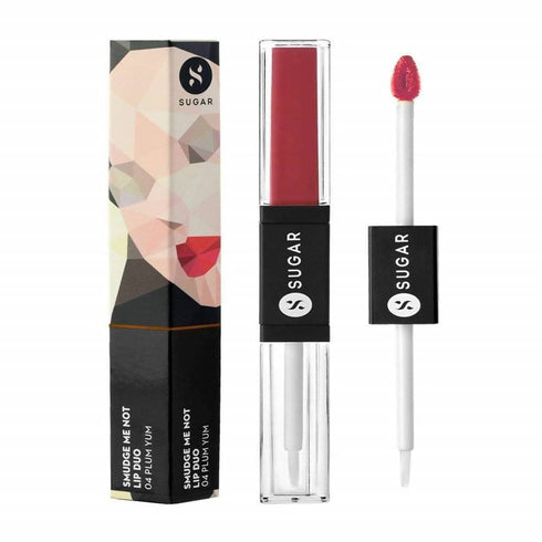 Sugar Smudge Me Not Lip Duo Plum Yum | Muted Plum