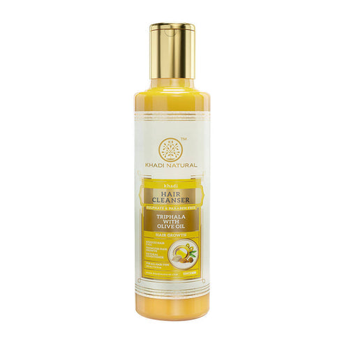 Khadi Natural Triphala with Olive Oil Hair Cleanser 210ml