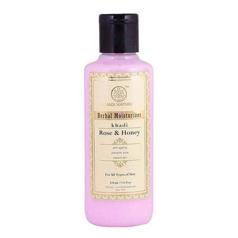 Khadi Natural Rose & Honey Herbal Moisturizer