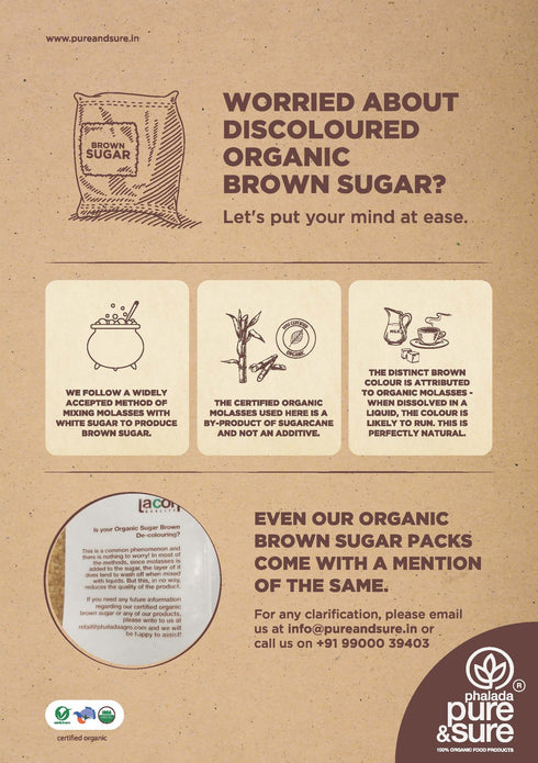 Pure & Sure Organic Brown Sugar
