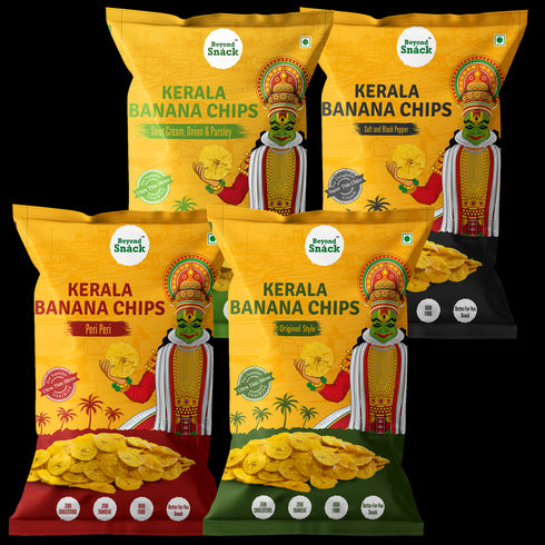 Beyond Snack Kerala Banana Chips 4 Flavours