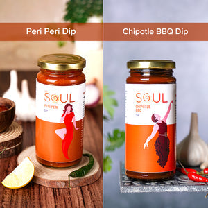 ADF Soul Peri-Peri Dip & Chipotle Barbeque Dip
