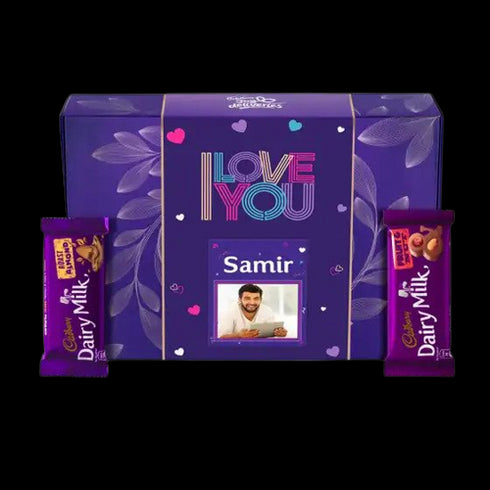 Cadbury Valentines Personalised Love Gift Box