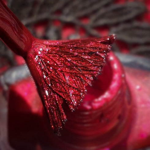 Spekta Galaxy Nail Effects 13 Nebula Red Shimmer