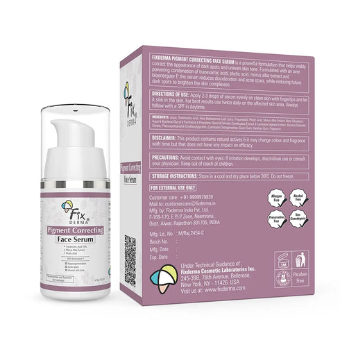Fixderma Skincare Pigment Correcting Face Serum