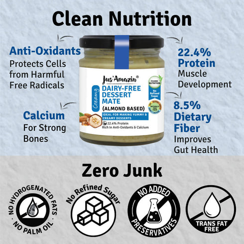 Jus Amazin Dairy | Free Dessert Mate (Almond Based)