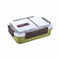Stainless Steel Lunch Box Removable Stainless Steel in 2 Compartments