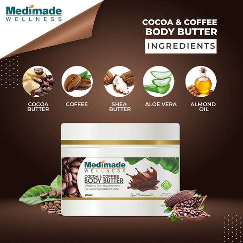 Medimade Wellness Cocoa & Coffee Body Butter