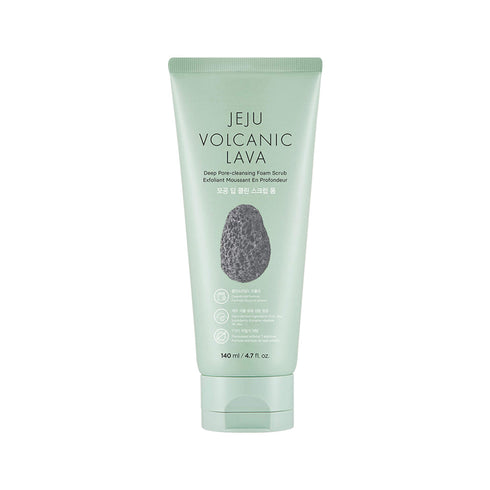 The Face Shop Jeju Volcanic Lava Scrub Foam 140ml