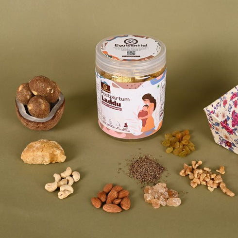 Equisential Postpartum Laddu Ajwain