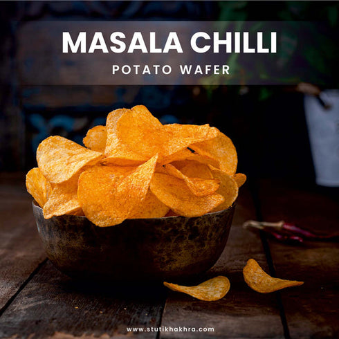 Stuti Khakhra Potato Chips Masala Chilli