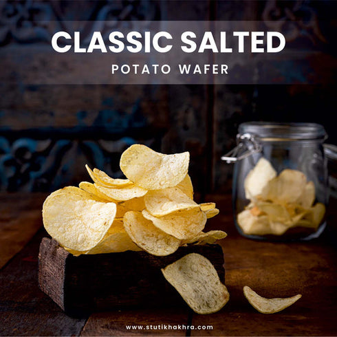 Stuti Khakhra Potato Chips Classic Salted