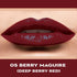 Sugar Never Say Dry Creme Lipstick Berry Maguire | Deep Berry Red