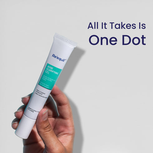 Re'equil Acne Clarifying AHA BHA Gel For Active Acne Pimple Treatment 20g