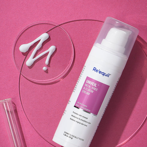 Re'equil Unveil Neck| Knee and Elbow Brightening Cream 30g