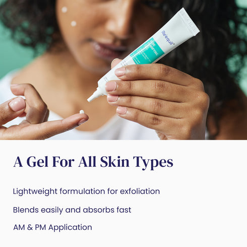 Re'equil Acne Clarifying AHA BHA Gel For Active Acne Pimple Treatment 20g