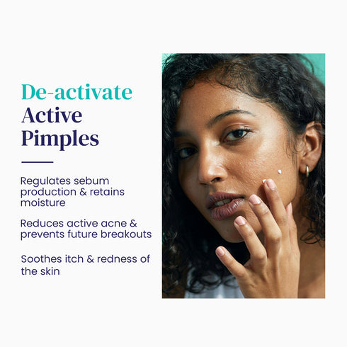 Re'equil Acne Clarifying AHA BHA Gel For Active Acne Pimple Treatment 20g