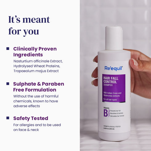 Re'equil Hair Fall Control Shampoo 250ml