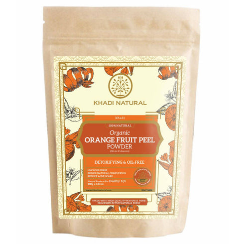 Khadi Natural Organic Orange Fruit Peel Powder 100g