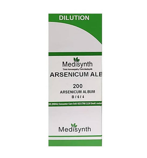 Medisynth Arsenicum Album Dilution 200CH