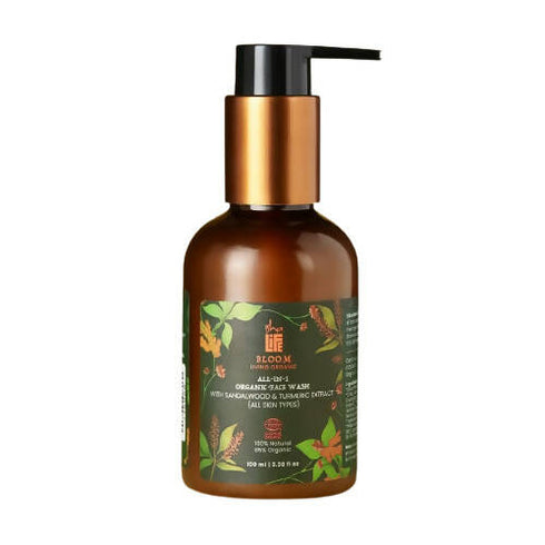 Isha Life All in 1 Organic Face Wash With Sandalwood And Turmeric