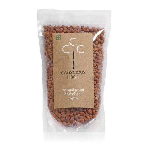 Conscious Food Organic Bengal Gram |Desi Chana