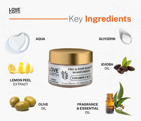 Love Earth Pre and Post Makeup Moisturizer